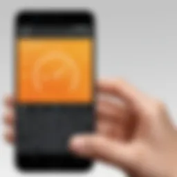 User engagement with Noom app interface