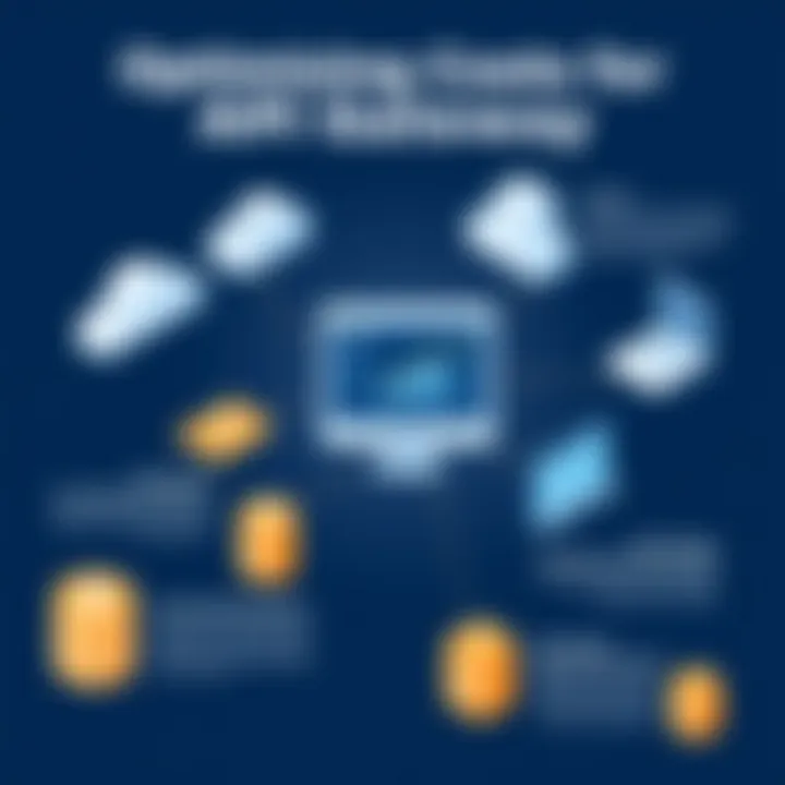 Optimizing Costs for API Gateways Infographic on optimizing API gateway costs