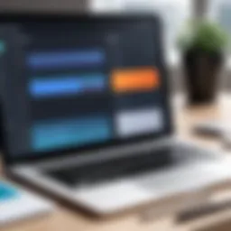 A digital planner interface showcasing task allocation