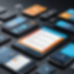 A visual representation of outreach prospecting tools in action