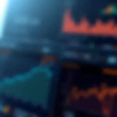Visual representation of network bandwidth performance metrics