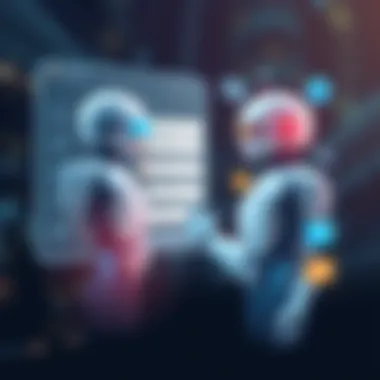 Intelligent Chatbot Interaction An advanced chatbot interface showcasing intelligent interactions.