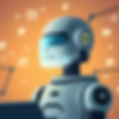 Innovative Chatbot Technology Innovative technology behind chatbot functionalities illustrated.