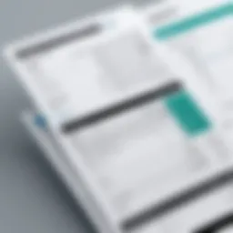 Overview of Adobe CC invoice layout
