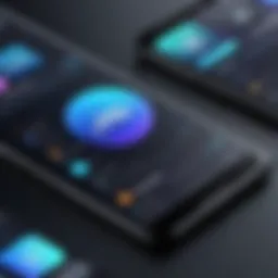 Visual representation of app design elements and their cost implications