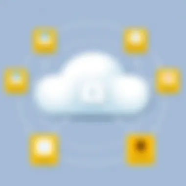 Efficient iCloud Storage Management Diagram of iCloud storage management strategies