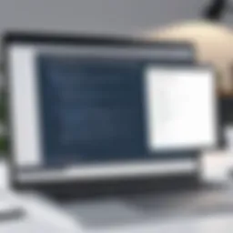 Illustration of a plagiarism detection tool interface showing a report.