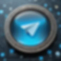 A visual representation of Telegram's unique features