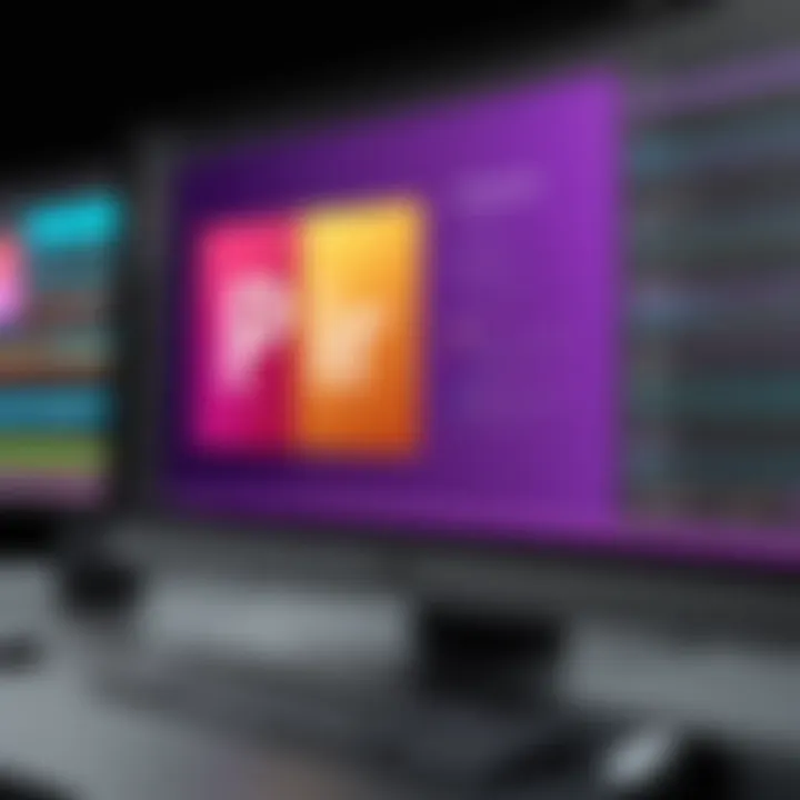 Visual comparison of Adobe Premiere and competitor software