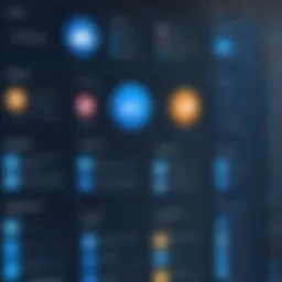 User interface of Yammer showcasing collaboration features