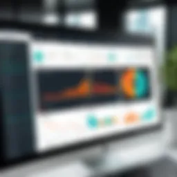 Visual representation of ZoomInfo's data analytics dashboard